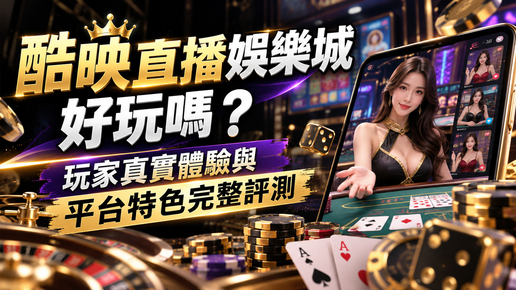 酷映直播娛樂城好玩嗎？玩家真實體驗與平台特色完整評測